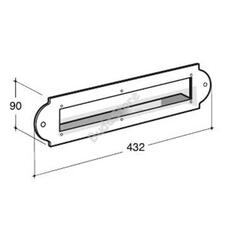 SILMEC Cornice 650 beépítő keret SC10-651-56