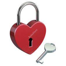 Basi Heart Lock Piros szerelemlakat B00060703