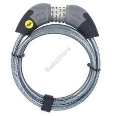 Yale YCC1/10/185/1 Szürke számzáras kerékpárzár megvilágított számokkal YCC1101851 Yale YCC1/10/185/1 Szürke számzáras kerékpárzár megvilágított számokkal YCC1101851