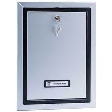 SILMEC Porta 695 10-695.72 ezüst postaláda ajtó 10-695.72 SILMEC Porta 695 10-695.72 ezüst postaláda ajtó 10-695.72