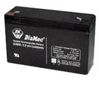 DIAMEC 6V 12Ah Zselés ólom akkumulátor