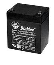 DIAMEC 12V 4,5Ah Zselés ólom akkumulátor