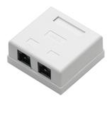 UTP falonkívüli dupla aljzat