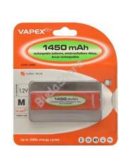 VAPEX 1VTE1450M M méretű NiMH akkumulátor