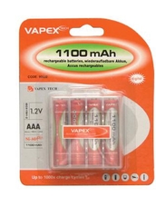 VAPEX 4VTE1100AAA 4db AAA méretű NiMH mini ceruza akkumulátor VAPEX 4VTE1100AAA 4db AAA méretű NiMH mini ceruza akkumulátor