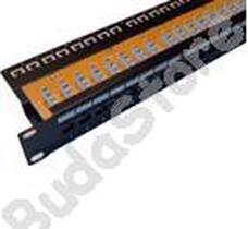 24-es patch panel aljzattal CAT.6 6249