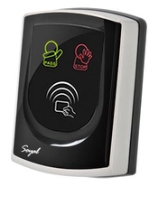 SOYAL AR-725UBM fekete Közelítőkártyás segédolvasó beléptetőrendszerekhez AR725UBM