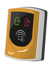 SOYAL AR-725UBM narancs Közelítőkártyás segédolvasó beléptetőrendszerekhez AR725UBM