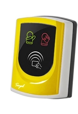 SOYAL AR-725UBM sárga Közelítőkártyás segédolvasó beléptetőrendszerekhez AR725UBM
