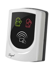 SOYAL AR-725UD Közelítőkártyás segédolvasó beléptetőrendszerekhez fekete