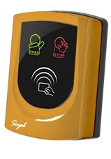 SOYAL AR-725UD Közelítőkártyás segédolvasó beléptetőrendszerekhez narancs