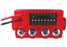 Global Fire MAM RED manuális címző modul kézi jelzésadókhoz piros 107467