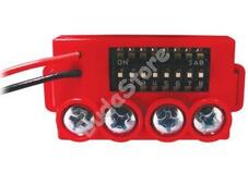 Global Fire MAM RED manuális címző modul kézi jelzésadókhoz piros 107467