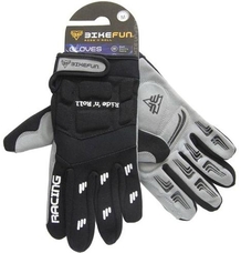 BIKEFUN biciklis kesztyű Freeride L-es fekete 221L2