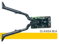 BIKEFUN bicikli oldaltámasz duplaszárú középre fekete állítható