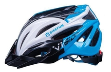 BIKEFUN Vision Fejvédő L kék/fekete/fehér 58-61 cm HB18BBW-L BIKEFUN Vision Fejvédő L kék/fekete/fehér 58-61 cm HB18BBW-L