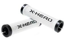 BIKEFUN bicikli kormány markolat X-Head Lock-On fehér/fekete HY-536XOW BIKEFUN bicikli kormány markolat X-Head Lock-On fehér/fekete HY-536XOW