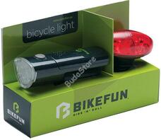 BIKEFUN LINK SZETT biciklilámpa csomag JY-369+JY-388R