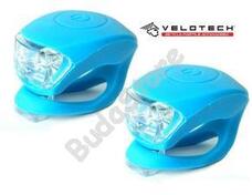 VELOTECH Villogó szett 2LED kék 34688