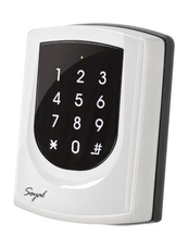 SOYAL AR-725ED-M Mifare Önálló 2 ajtós vezérlő fehér fémkeret 109811