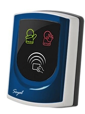 SOYAL AR-725UDM-W Kártyaolvasó hálózati központokhoz vagy önálló vezérlőkhöz kék