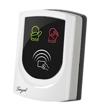 SOYAL AR-725UB-W gyöngyház fehér Közelítőkártyás segédolvasó beléptetőrendszerekhez AR725UBW