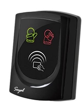 SOYAL AR-725UD-W Közelítőkártyás segédolvasó beléptetőrendszerekhez fekete