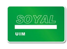 SOYAL AR-TAGC-UIM Felhasználó szerkesztő kártya zöld