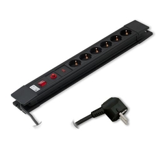 Elosztó 6-os Túlfeszültség és túláram elleni védelem