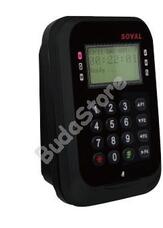 SOYAL AR-837ES-1B fekete Komplett vezérlő és kártyaolvasó LCD kijelzővel AR837ES1B