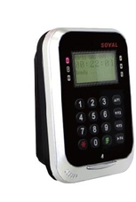SOYAL AR-837ESi-A1 ezüst Komplett vezérlő és kártyaolvasó LCD kijelzővel AR837ESiA1