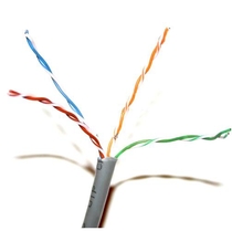 Tömör 4 x 2 x 0,5 UTP CAT.5 Solid Cable strukturált kábel 305m Tömör 4 x 2 x 0,5 UTP CAT.5 Solid Cable strukturált kábel 305m