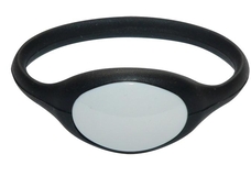 SOYAL AM Wristband No.5 13.56 MHz fekete Proximity szilikon karkötő