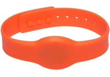SOYAL AM Wristband No.4 13.56 MHz narancs Proximity szilikon karkötő