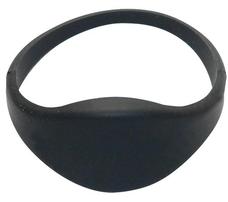 SOYAL AM Wristband No.3 13.56 MHz fekete Proximity szilikon karkötő