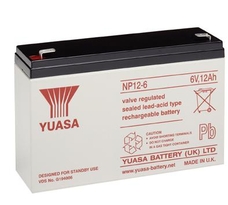 YUASA 6V 12Ah Zselés ólom akkumulátor 113657