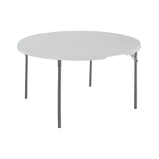 LIFETIME Kerek félbehajtható asztal D=122cm 3121566