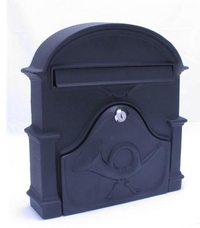 JKH Postaláda öntvény VICA 33cm fekete 3490165