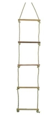 JKH Kötéllétra 170 cm 5 fok fából 8826023