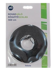 JKH Rovarháló rögzítő szalag fekete 5,6 m 8911372