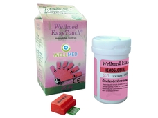Hemoglobin tesztcsík Wellmed EasyTouch GCHb készülékhez 25db-os Hemoglobin tesztcsík Wellmed EasyTouch GCHb készülékhez 25db-os