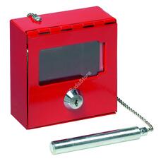Basi NK 215H Piros tűzkulcs szekrény üvegtörővel B21500003