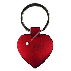 Basi SH 0510 Piros szív formájú kulcstartó B00060510ROT