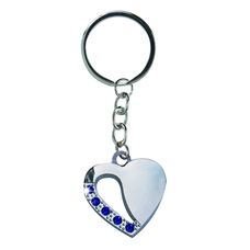 Basi SH 0574 Kék szív formájú kulcstartó B00060574BLAU Basi SH 0574 Kék szív formájú kulcstartó B00060574BLAU