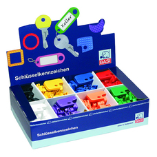 Basi SK 8550 kulcsjelölő sapka vegyes színekben (200 db) B85509000 Basi SK 8550 kulcsjelölő sapka vegyes színekben (200 db) B85509000