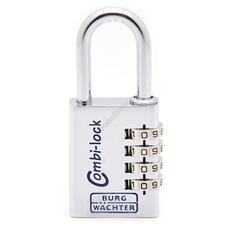 BURG WACHTER CombiLock90 40 ChromoSB számzáras lakat Combi Lock 90 40 Chromo SB