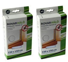 JKH Rovarháló 130x150 cm fekete 2 db 8911347 JKH Rovarháló 130x150 cm fekete 2 db 8911347