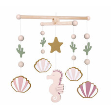 Ágyforgó: Csikóhal, pasztell lila Jabadabado JabaT282