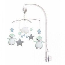 Zenélő kiságyforgó Pingvin Jabadabado JabaN0153 Zenélő kiságyforgó Pingvin Jabadabado JabaN0153