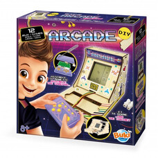Mini összeépíthető Arcade játékgép 12 játékkal BUKI BUKI2167